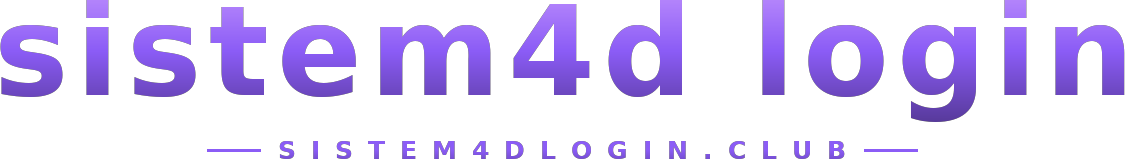sistem4d login logo